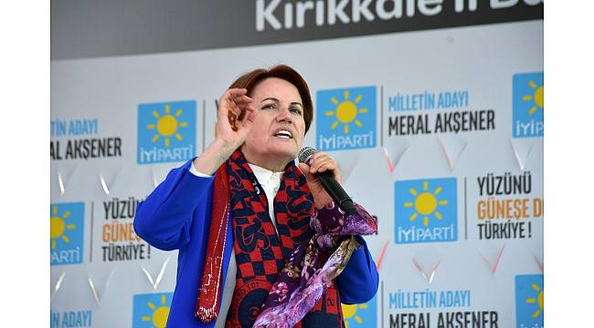 Cumhurbaşkanı adayı Akşener: &quot;Ben TİKA&#39;yı kapatacağım demedim, TRT&#39;yi kapatacağım dedim&quot;