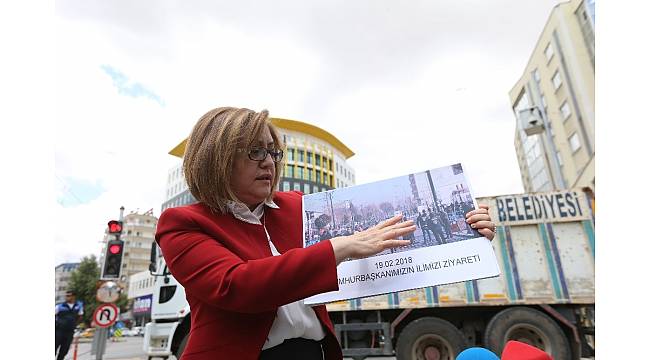 Fatma Şahin&#39;den Akşener&#39;e fotoğraflı yanıt