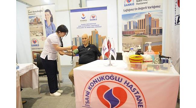 SANKO Üniversitesi Hastanesi, GAPSHOES&#39;ta stant açtı