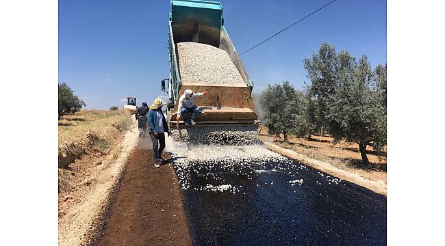 Salihli&#39;ye bu sezon 97 kilometre asfalt atılacak