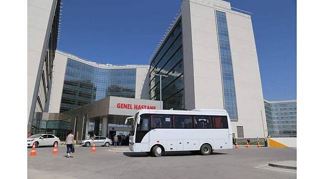 Şehir Hastanesi içinde ücretsiz ring hattı hizmete girdi