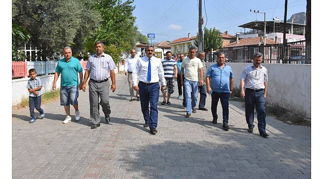 Başkan Alıcık, Bozyurt&#39;ta incelemelerde bulundu