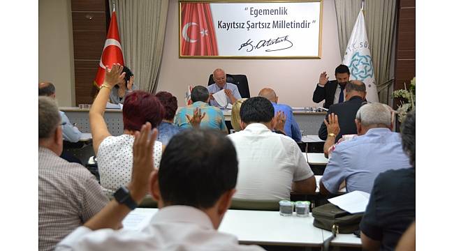 Süleymanpaşa Belediye Meclisi Eylül ayı toplantısı gerçekleştirildi