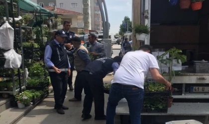 Gebze Zabıtası’ndan seyyar denetimi