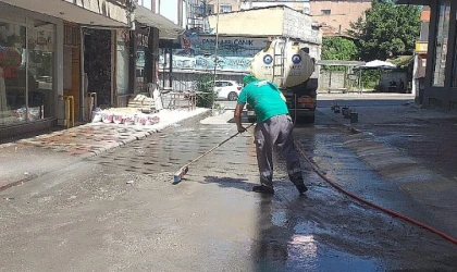 Canik Belediyesi’nden Köşe Bucak Temizlik